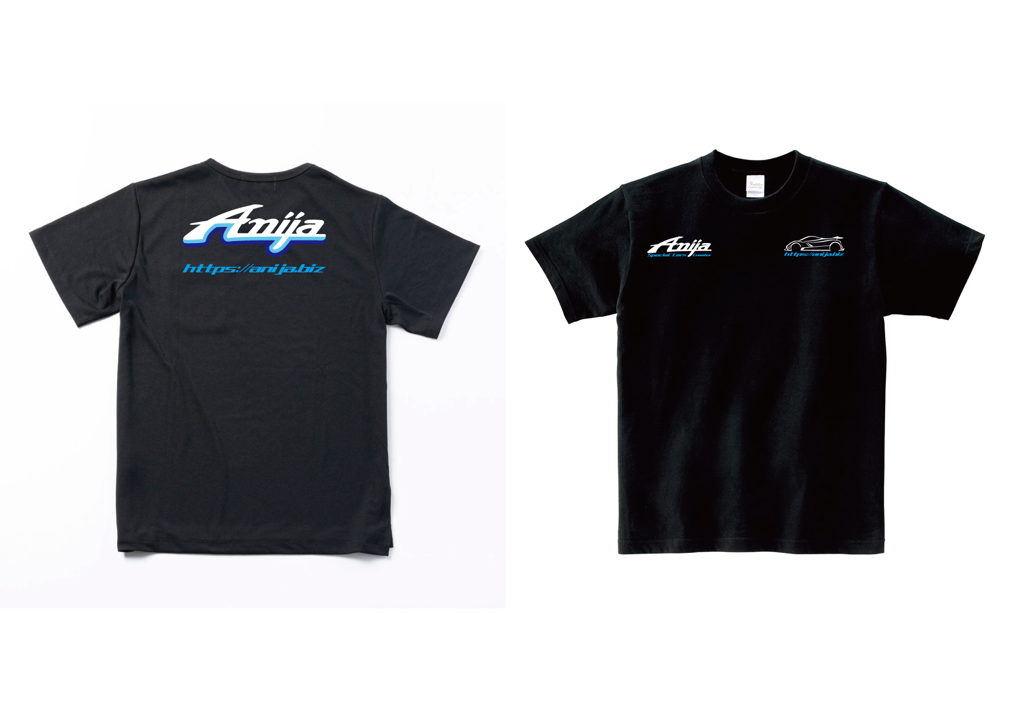 NEW DESIGN Anija Tシャツ ブルーグラデーション | ANIJA