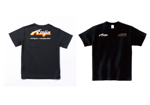NEW DESIGN Anija Tシャツ オレンジグラデーション | ANIJA